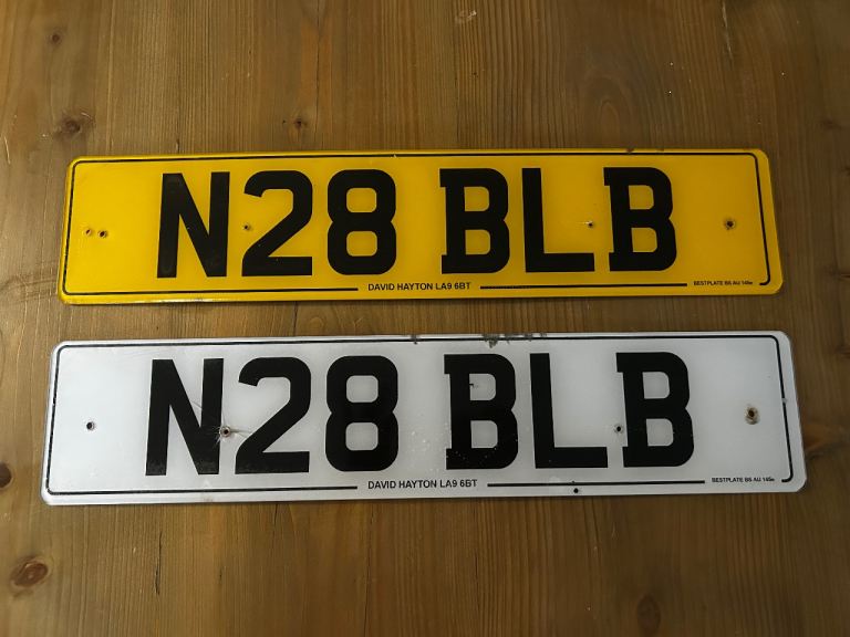 Number Plate - N28 BLB