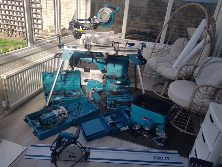 Used Makita Power Tools 240v in very good condition