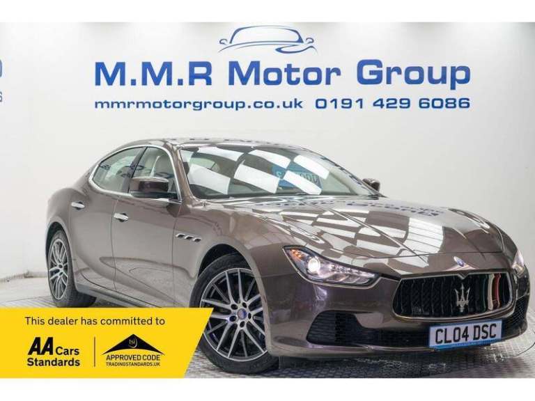 2016 Maserati Ghibli 3.0D V6 ZF Euro 5 (s/s) 4dr Saloon Diesel Automatic