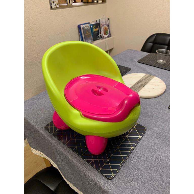 Pink and Green Potty 