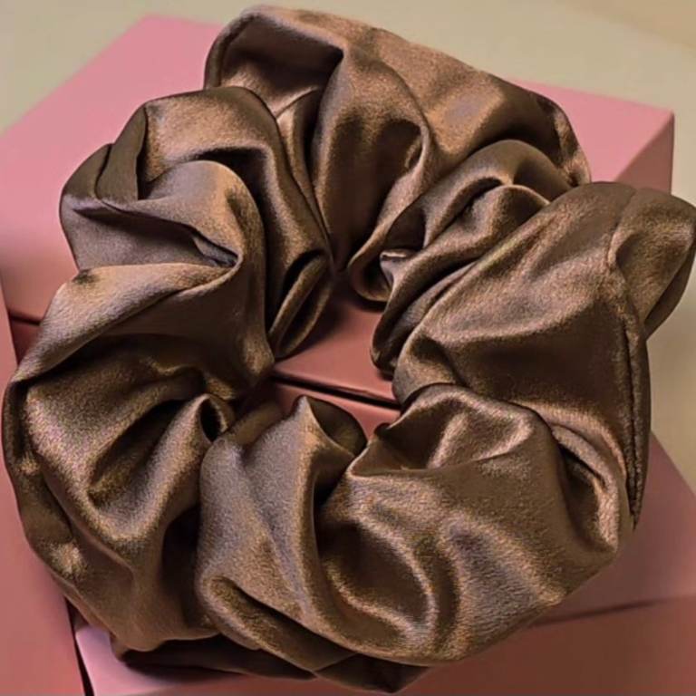Silk Scrunchies 100 percent Silk Gift Box Set SilkRitual