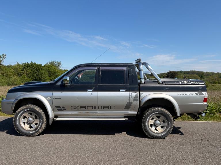 2004 Mitsubishi L200 Double Cab TD Animal 4WD 113Bhp PICK UP Diesel Manual