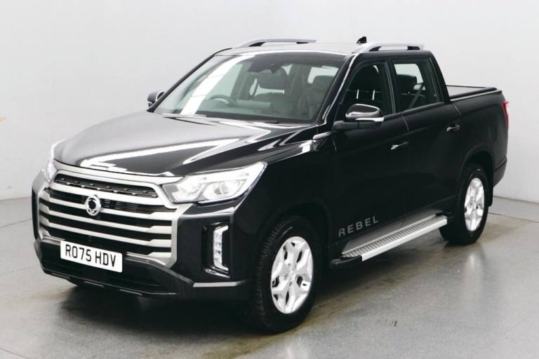 image for 2025 KGM Musso 2.2D Rebel 4WD 202 BHP Double Cab Pickup Euro 6 ULEZ Free PICKUP Diesel Manual