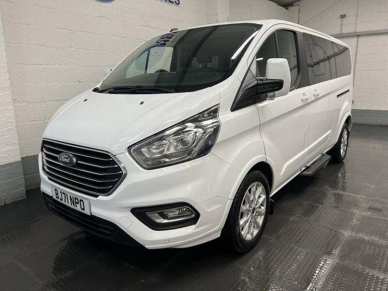 2021 Ford Tourneo Custom 2.0 EcoBlue 130ps L/R 8 Seater Titanium Auto MPV DIESEL Automatic