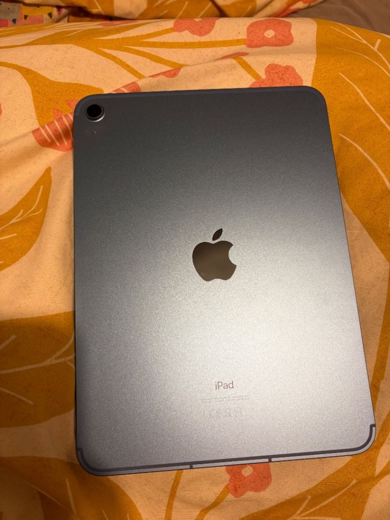 10 Apple iPad 64GB – blue Excellent Condition