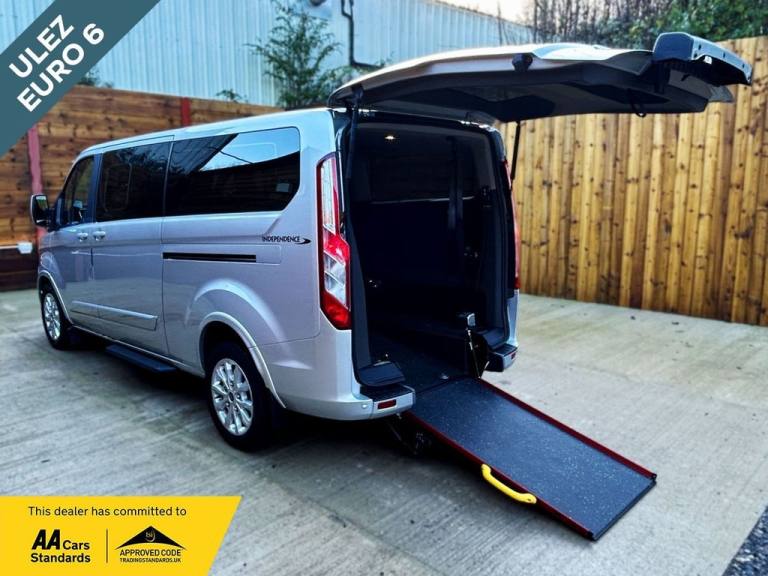 2022 Ford Tourneo Custom L2 LWB 5 Seat Auto Twin Wheelchair Accessible Disabled Access Vehicle WA...