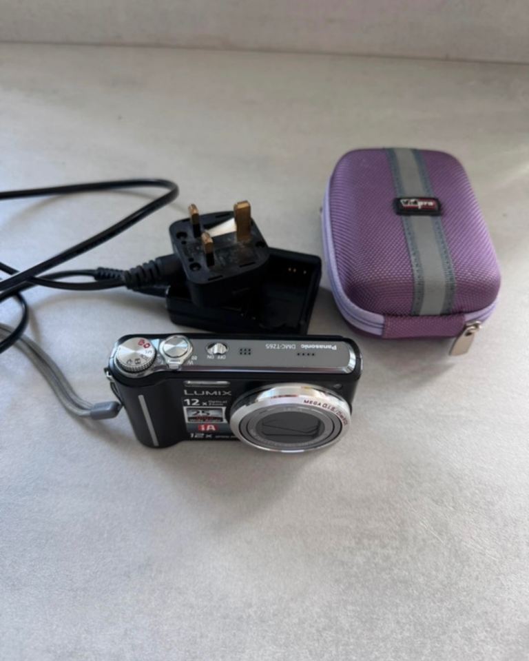Panasonic DMC-TZ65 Digital Camera with Charger and Case