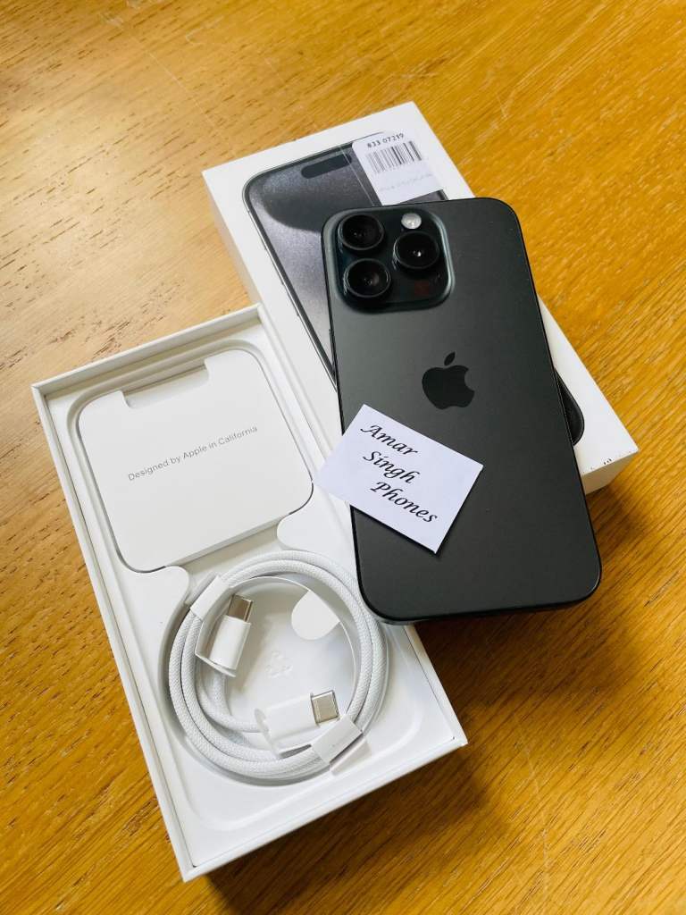 Iphone 15 Pro, 128GB, Warranty! Unlocked! (C875)