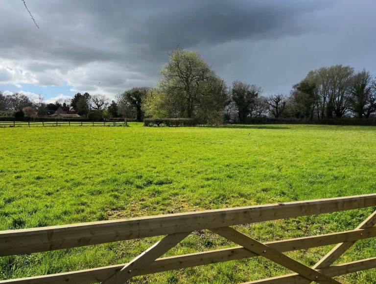 2.8 acres grazing land for 2 horses/ponies/sheep near Knutsford/Northwich