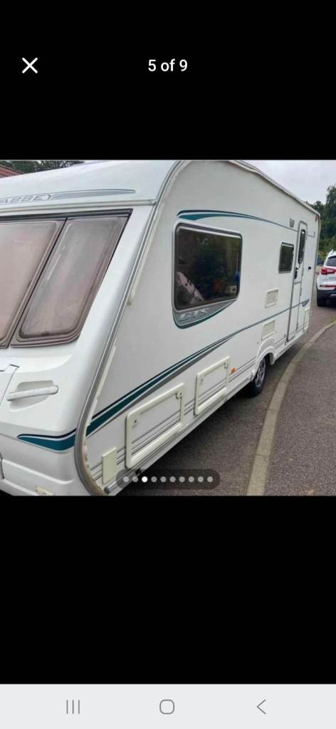 Abbey 4 birth caravan 