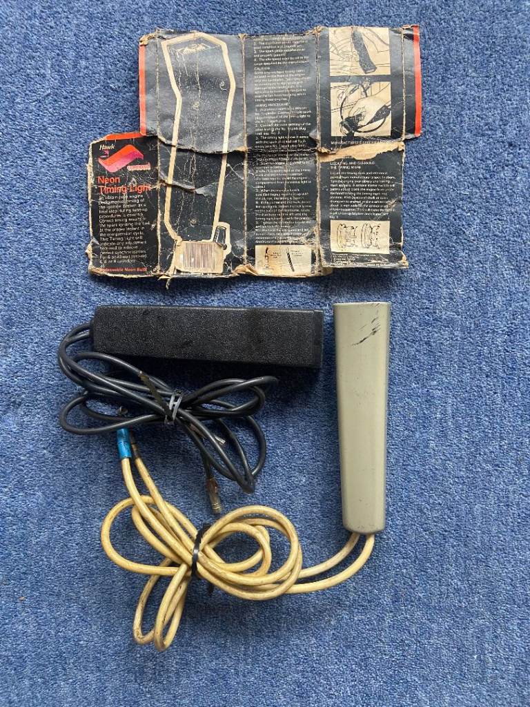 Classic Hawk Command Neon Timing Light + Unbranded Timing Light