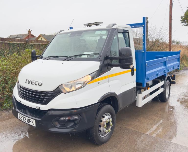 2022 IVECO DAILY 72-180 BRAND NEW DROPSIDE TARMAC TIPPER 7.2TON 20,000MILE EURO6