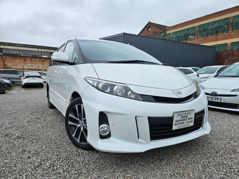 2016 Toyota Estima 7 SEATER-POWER DOORS-CRUISE CONTROL-ULEZ FREE PEARL WHITE  MPV Petrol Automatic