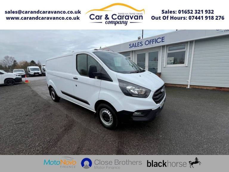 2023 72 FORD TRANSIT CUSTOM 2.0 300 ECOBLUE LEADER PANEL VAN 5DR DIESEL MANUAL L