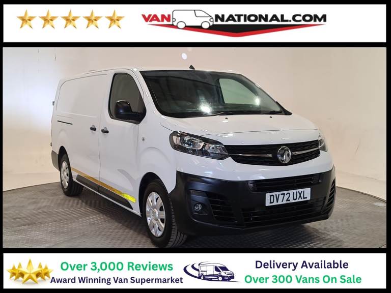 2022 Vauxhall Vivaro 1.5 TURBO D 2900 DYNAMIC L2 H1 100 BHP LWB Panel Van Diesel Manual