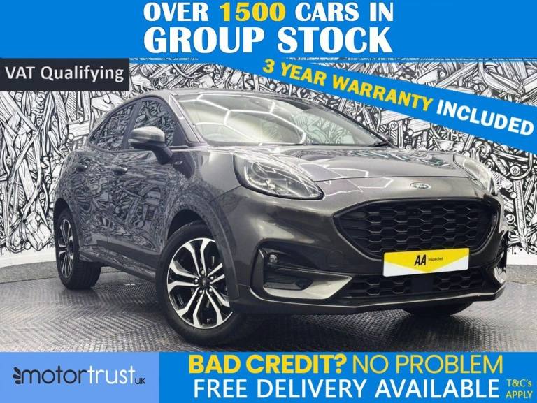 2021 Ford Puma 1.0T EcoBoost MHEV ST-Line SUV 5dr Petrol Manual Euro 6 (s/s) (125 ps) HATCHBACK P...