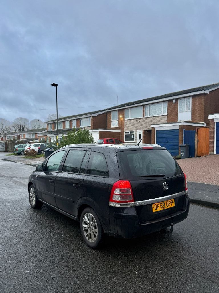 Vauxhall, ZAFIRA, MPV, 2010, Manual, 1598 (cc), 5 doors