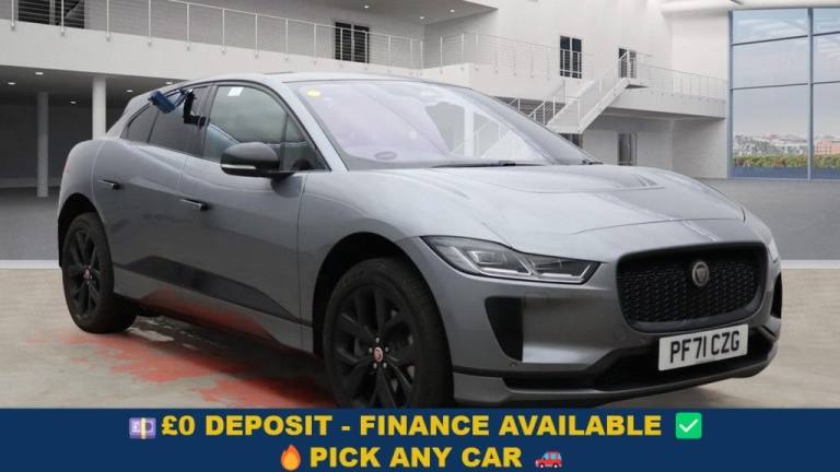 2021 Jaguar I-Pace 400 90kWh Black SUV 5dr Electric Auto 4WD (400 ps) Automatic