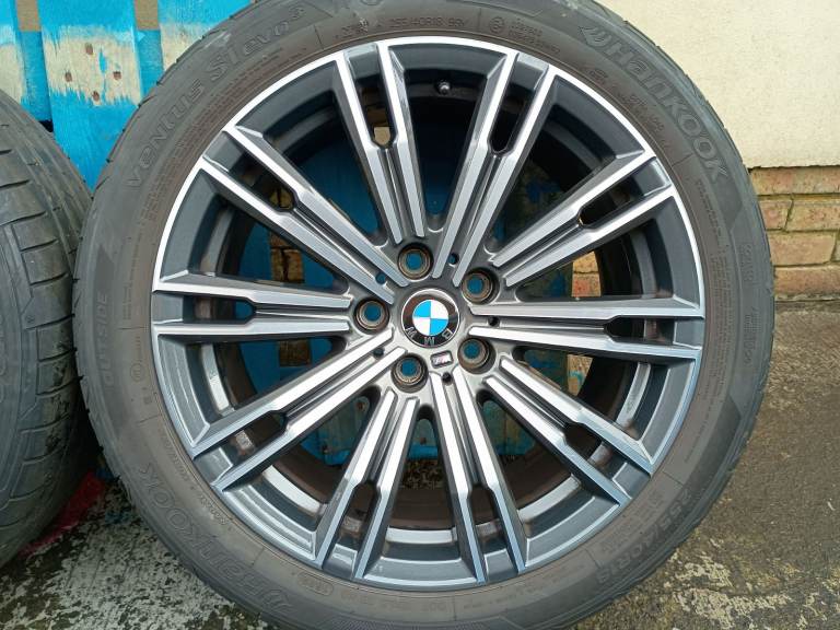 18" BMW 3 SERIES G20 M SPORT ALLOY WHEEL & TYRE 790M REAR 8.5J RIM