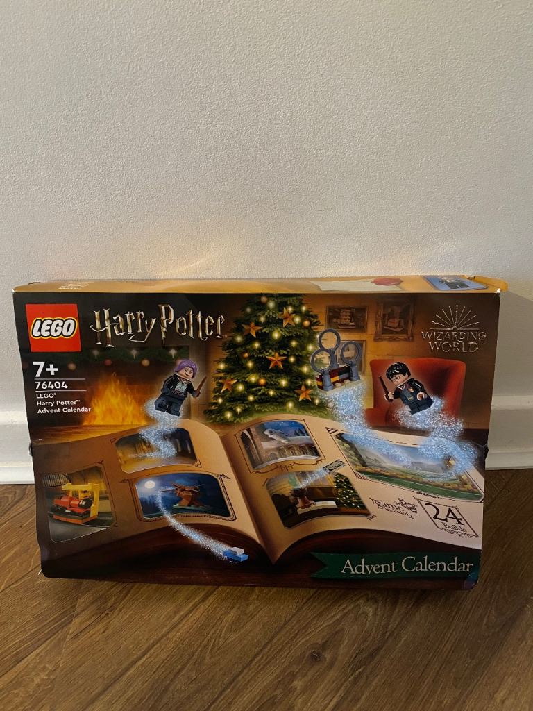 Harry Potter lego advent calendar unopened