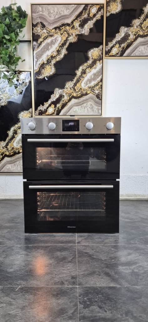🏠 Hisense BID75211XUK Double Oven – Built Under – Stainless Steel – A/A Rated