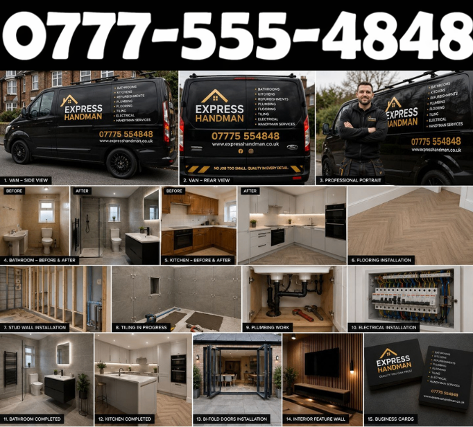 Professional Cheap Handyman Services in London – Cheapest Home Repairs, Installations 
