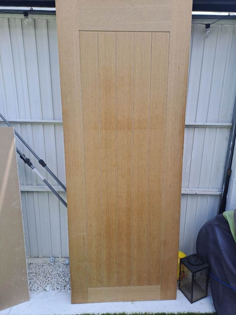  Light Oak Internal  Door , 1981 x 762 x 35mm (78 x 30 inch