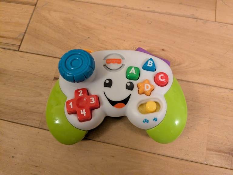 Fisher-Price Baby Game Controller Toy – Multicoloured, Good Condition