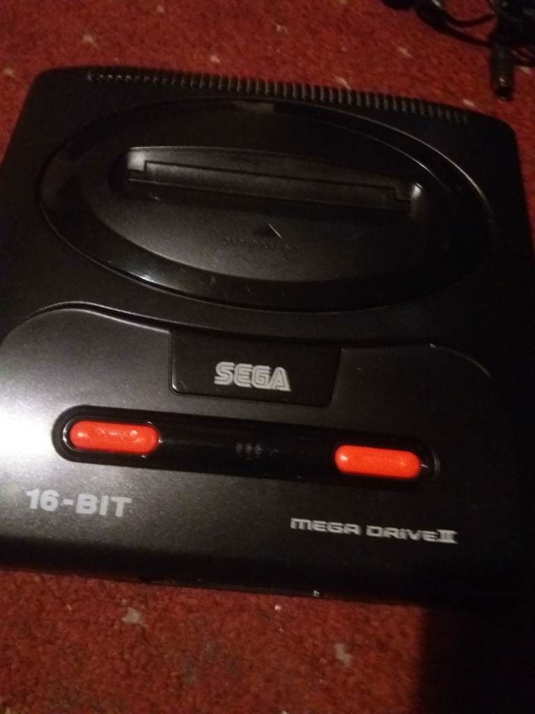 Sega Mega-drive 2 and Games