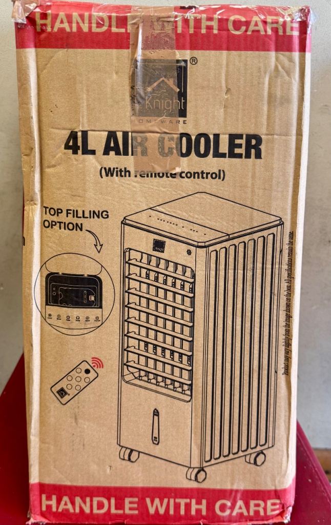 Knight 4L Air Cooler Model 911017 – Brand New