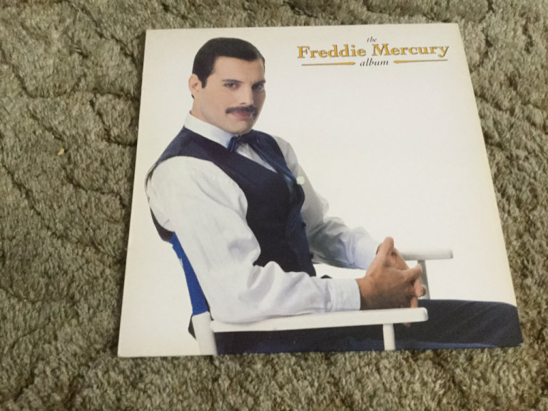 FREDDIE MERCURY - THE FREDDIE MERCURY ALBUM LP RARE QUEEN 