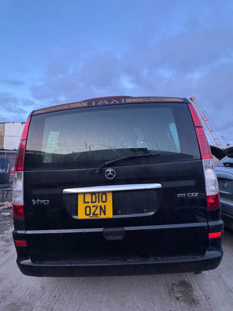 Mercedes vitu taxi 2010 for breaking 