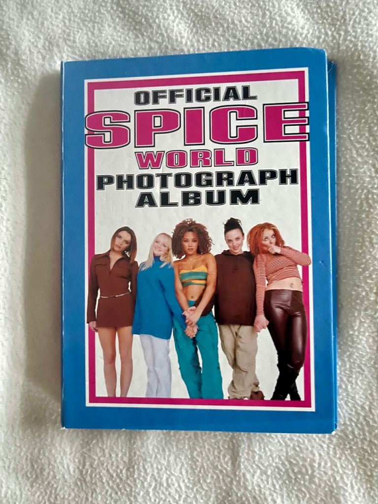 Official Spice World Spice Girls Music Band Photograph Album Memorabilia 99/100 photos
