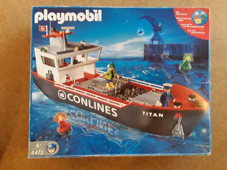 Playmobil cargo ship 4472 NEW PRICE