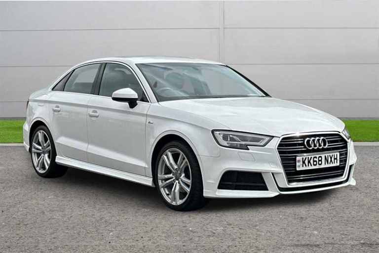 2019 Audi A3 35 TFSI S LINE 4DR S TRONIC Saloon Petrol Automatic