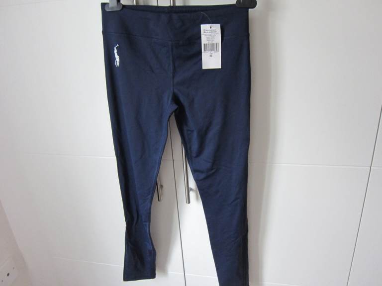 Ladies Polo Ralph Lauren Wimbledon 2018 French Navy Ath-pnt/Leggings - XS 