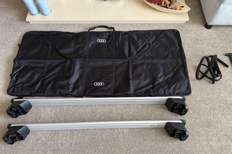 Audi Roof Rails & waterproof protective bag 