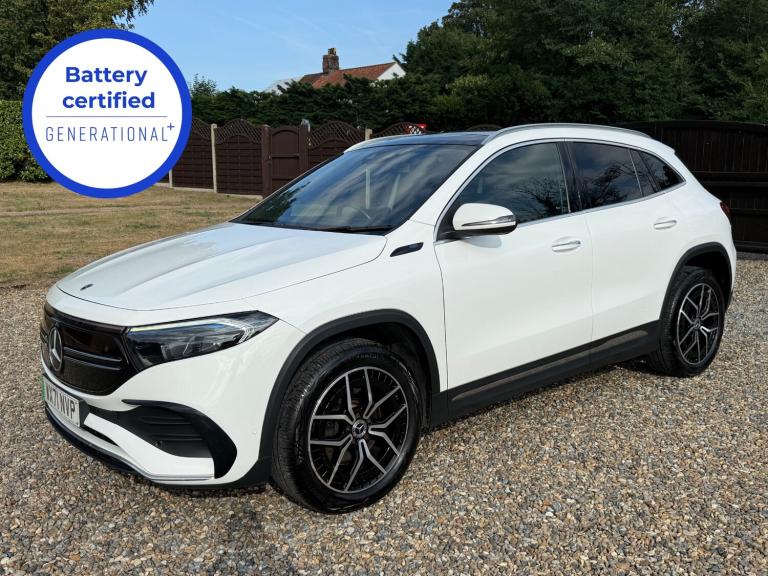 WOW 2021 71 MERCEDES EQA 250 66KW - AMG LINE PREMIUM - ELECTRIC - 1 OWNER - FSH