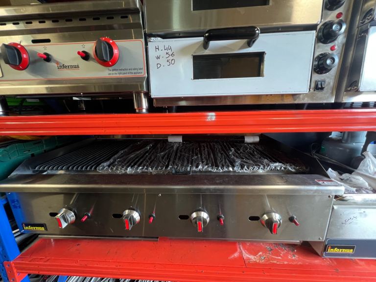 Commercial catering equipment grill griddle fryer pizza oven for restaurant 