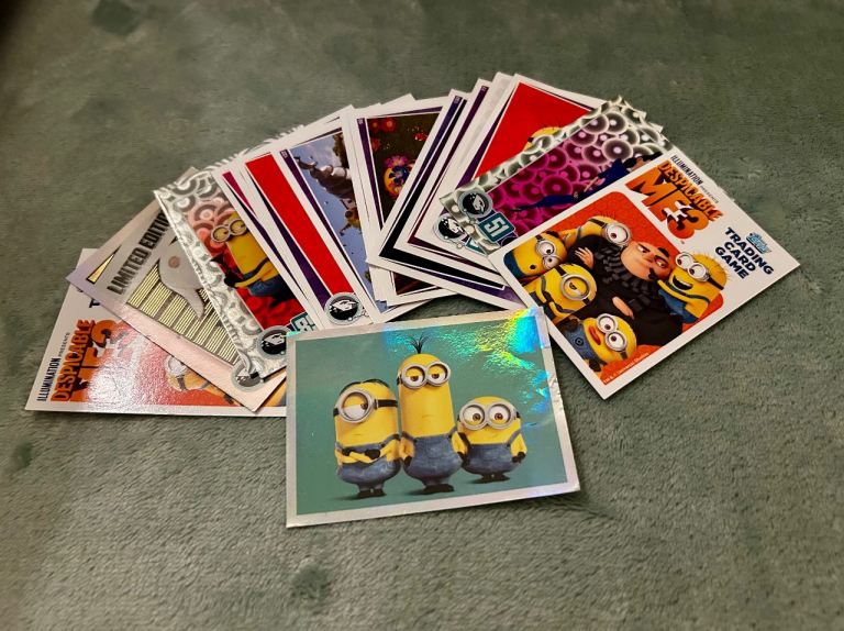 Despicable Me 3 trading cards x 20