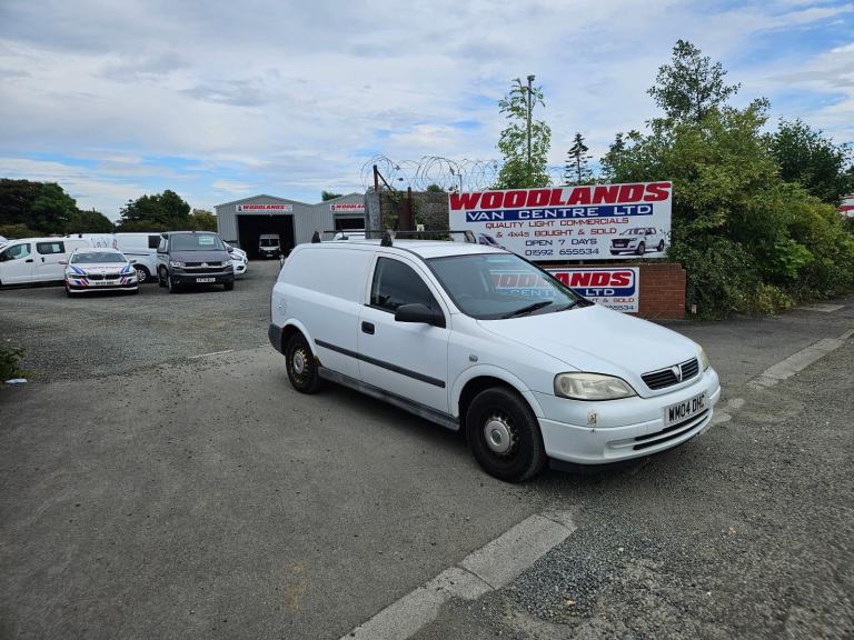 2004 ON 04 PLATE VAUXHALL ASTRA VAN ENVOY CDTI 80 1.7 DIESEL 