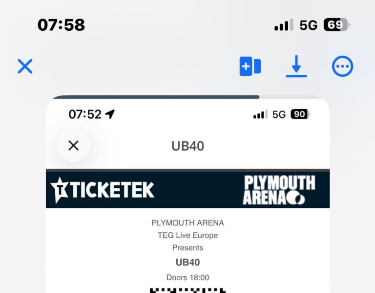 UB40 tickets 
