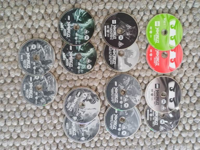 Ninjago DVDs Collection – Good Condition