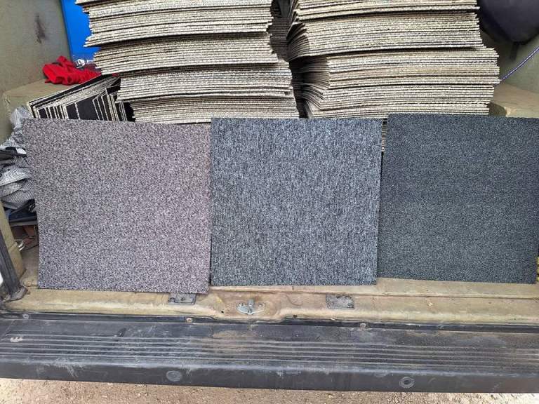 New Grey Carpet Tiles - Various Shades Available