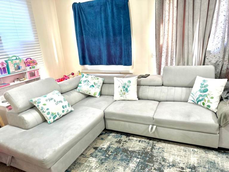 image for Leicester Corner Sofa Bed with Storage