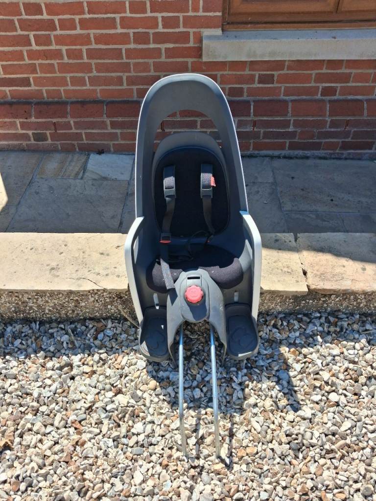 Hamax Caress Child Bike Seat – Grey, Good Condition