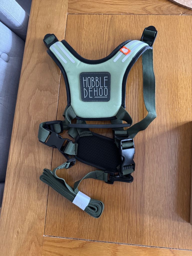 HOBBLE DEHOO Walking Harness – Green brand new