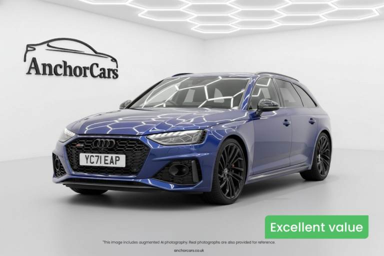 2021 Audi RS4 2.9 TFSI V6 Carbon Black Estate 5dr Petrol Tiptronic quattro Euro 6 (450 ps Estate ...