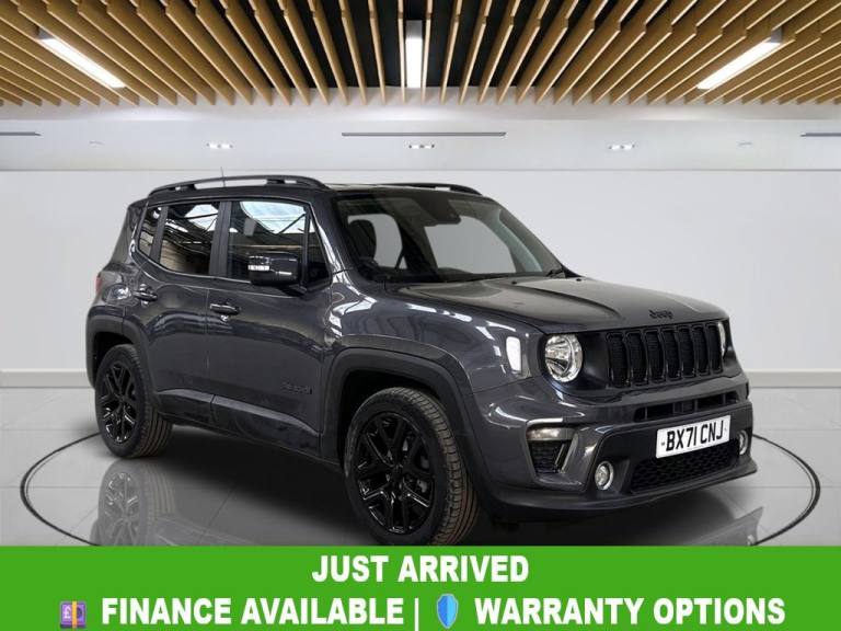 2022 Jeep Renegade 1.0 GSE T3 Night Eagle SUV 5dr Petrol Manual Euro 6 (s/s) (120 ps) ESTATE Petr...