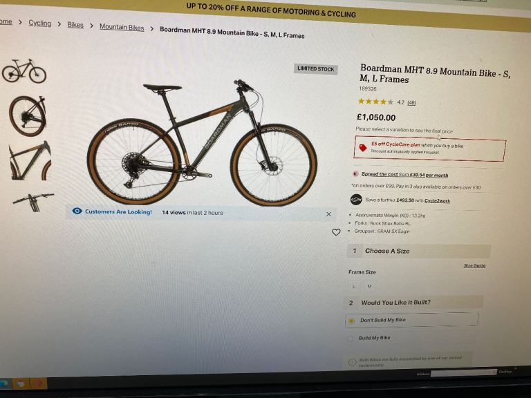 Gents Mountain Bike 